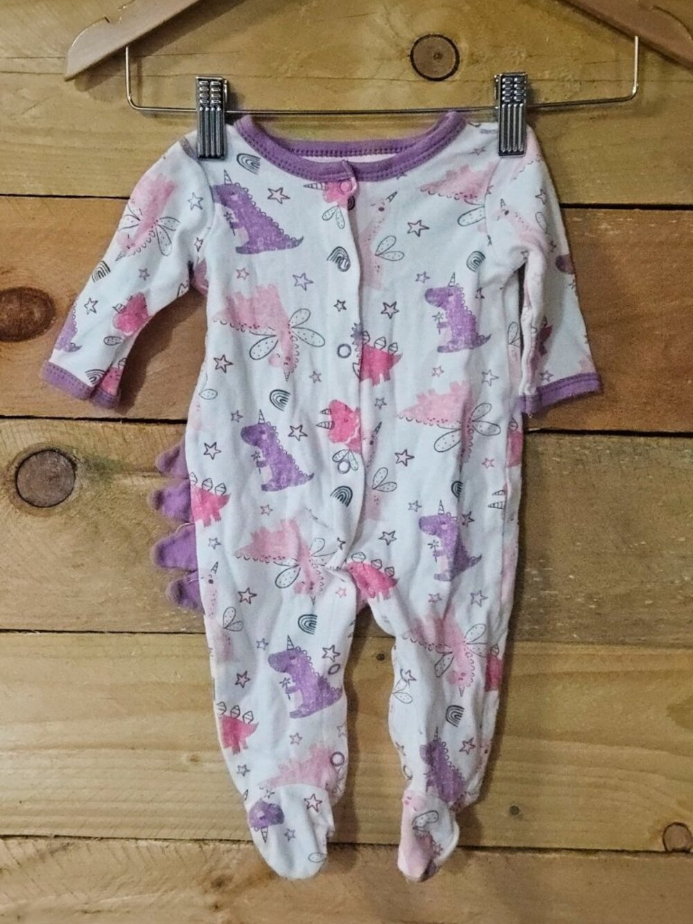 Mon Cheri Dinosaur Pajamas